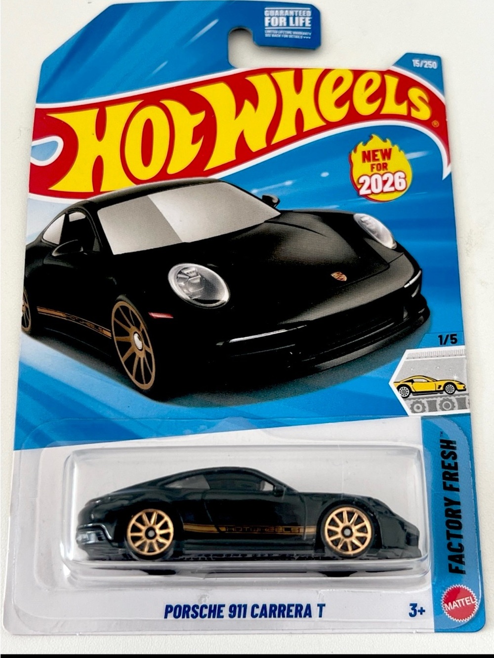 Porsche 911 Carrera T Hot Wheels